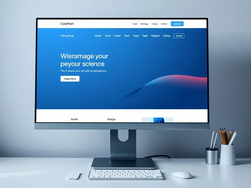 A professionally designed website template showcasing a clean and modern layout, suitable for a Greek business, with a focus on user experience and visual appeal.