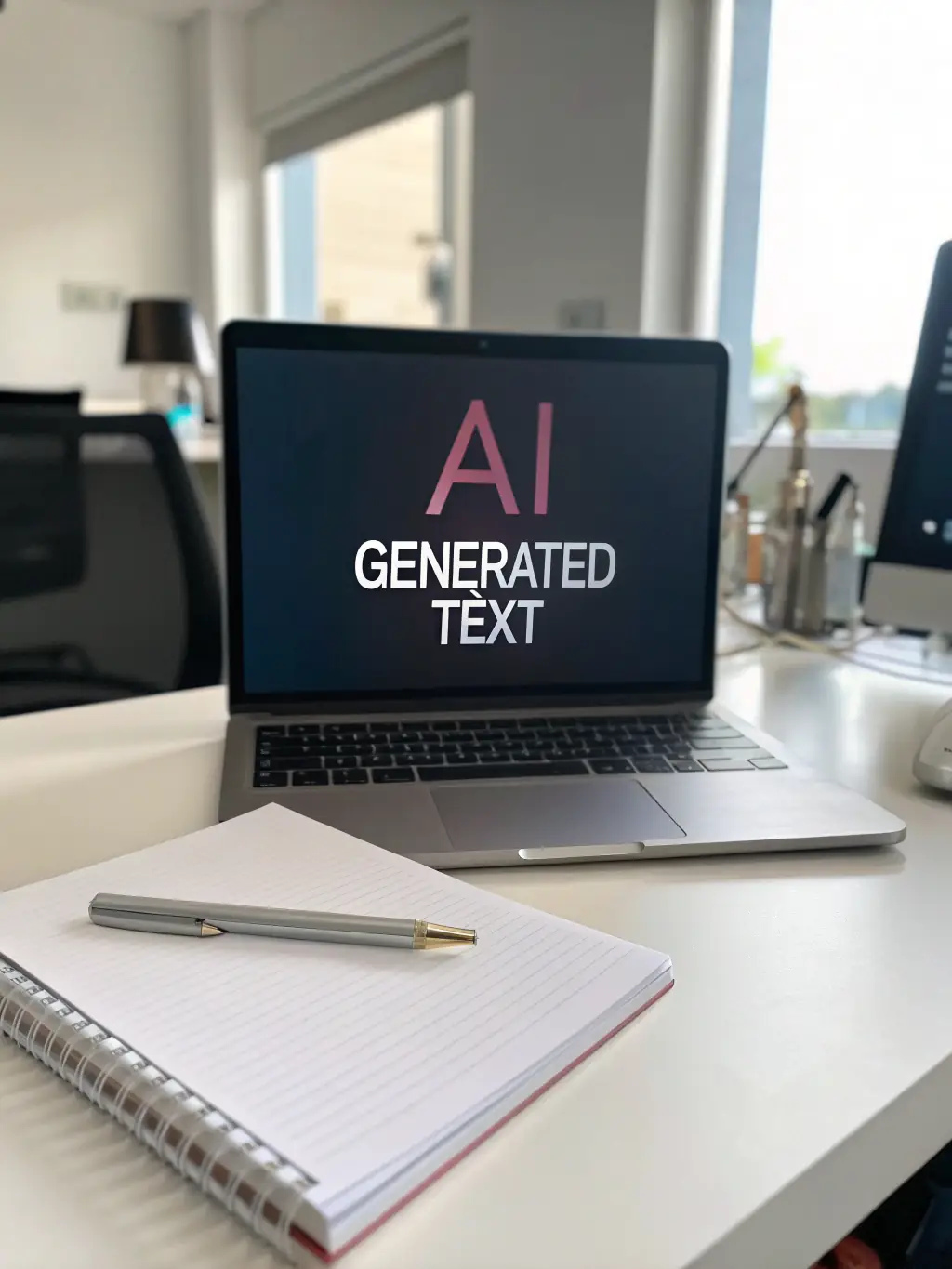 An AI-powered content creation tool integrated into the eShop platform, generating product descriptions and marketing copy, highlighting the AI assistance.